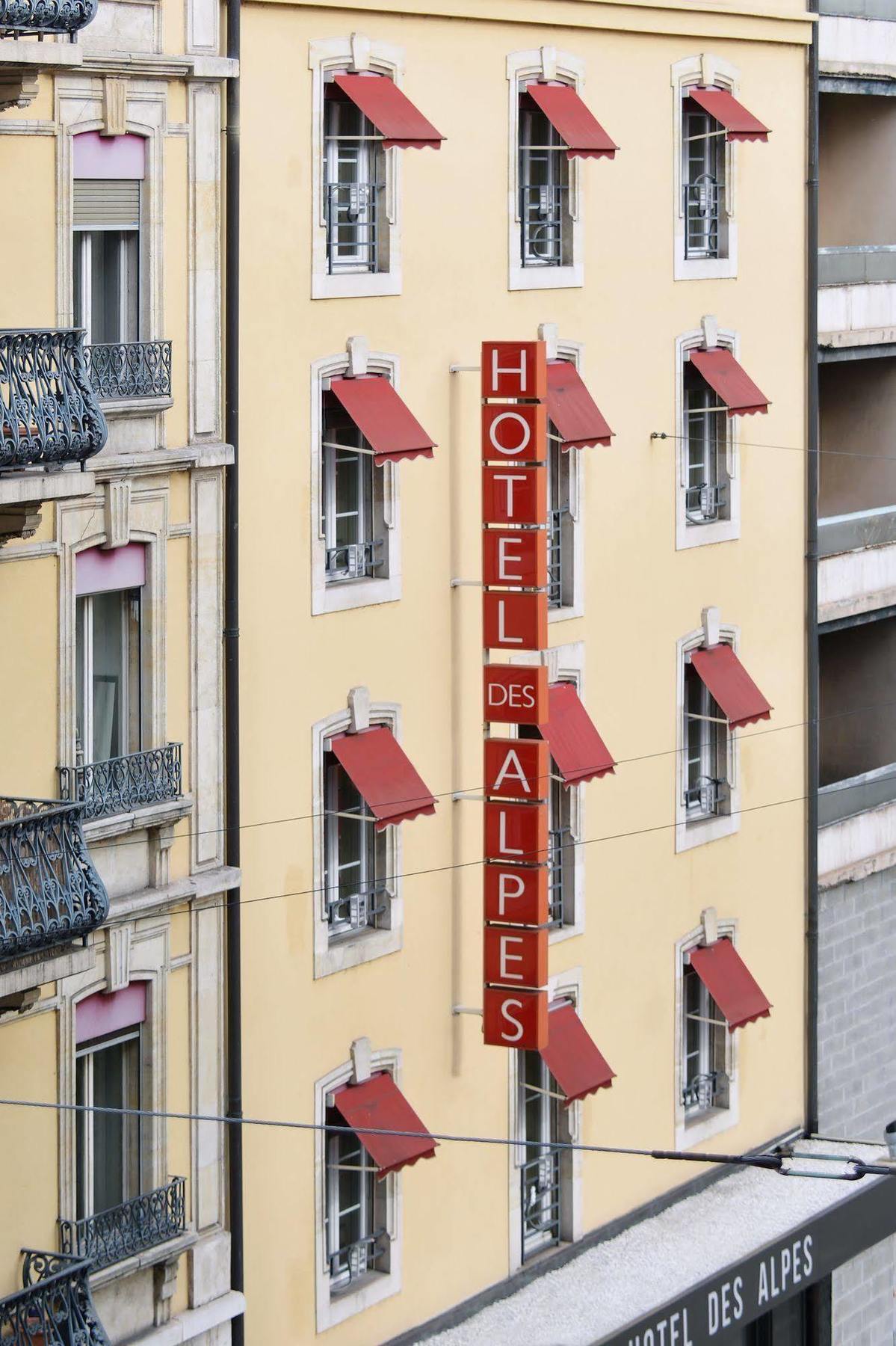 Hotel des Alpes Ginebra Exterior foto